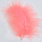 Dyed Full Marabou - LIGHT CORAL